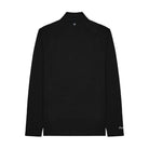 Black long-sleeve jacket on a white background
