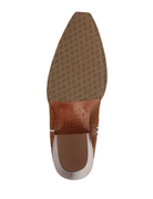 Sole view of cowboy boots