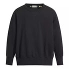 Black sweatshirt on a white background