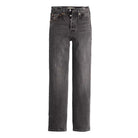 Black jeans on a white background