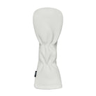 White hybrid headcover on a white background