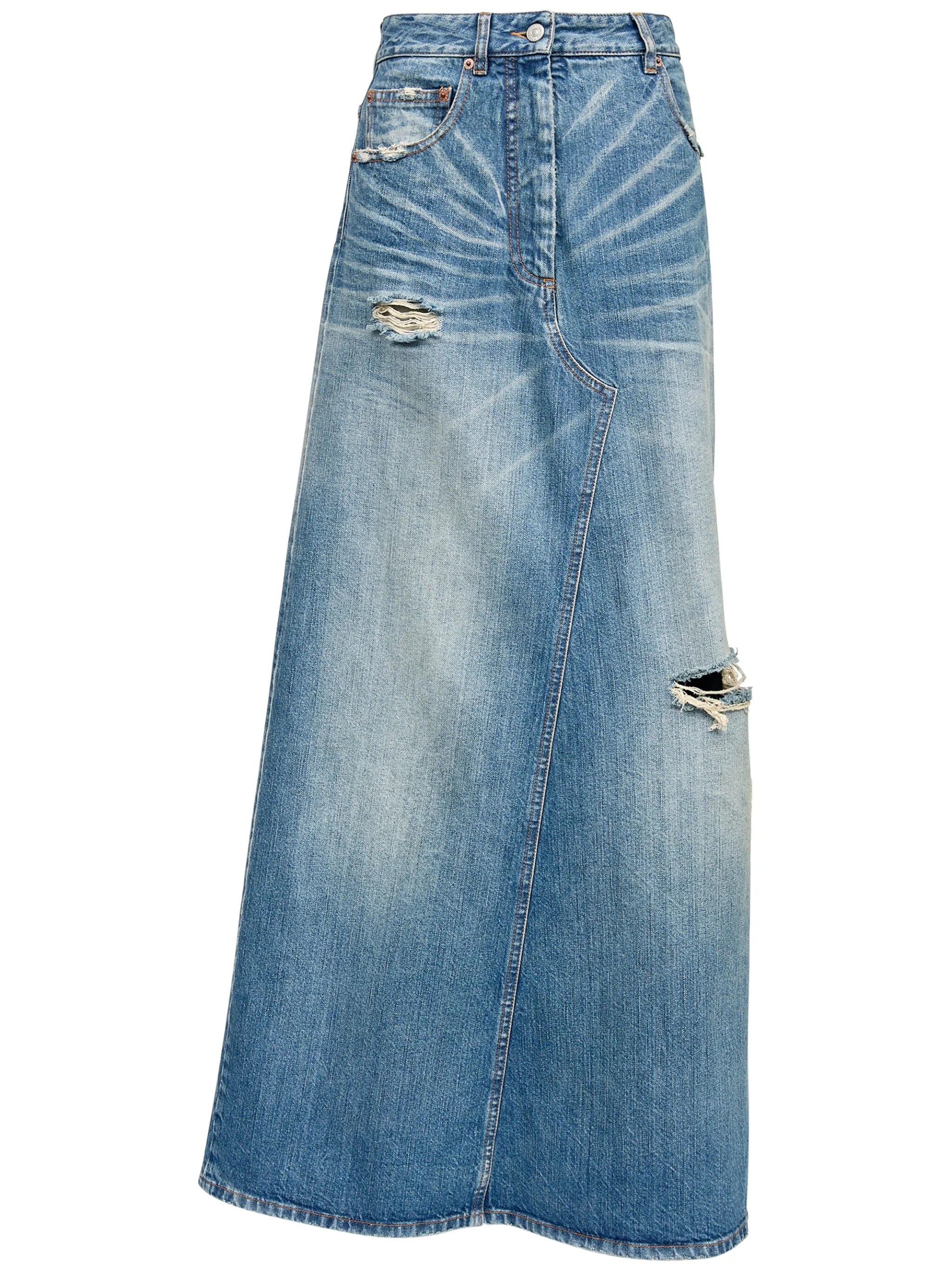 スカート AMERI LAYERED REMAKE DENIM SKIRT 24inch Ameri スカート AMERI LAYERED REMAKE DENIM SKIRT 24inch Ameri
