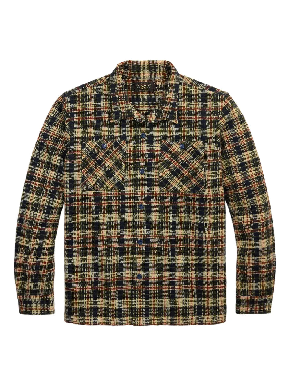 Plaid Twill Camp Shirt Men Shirts RRL