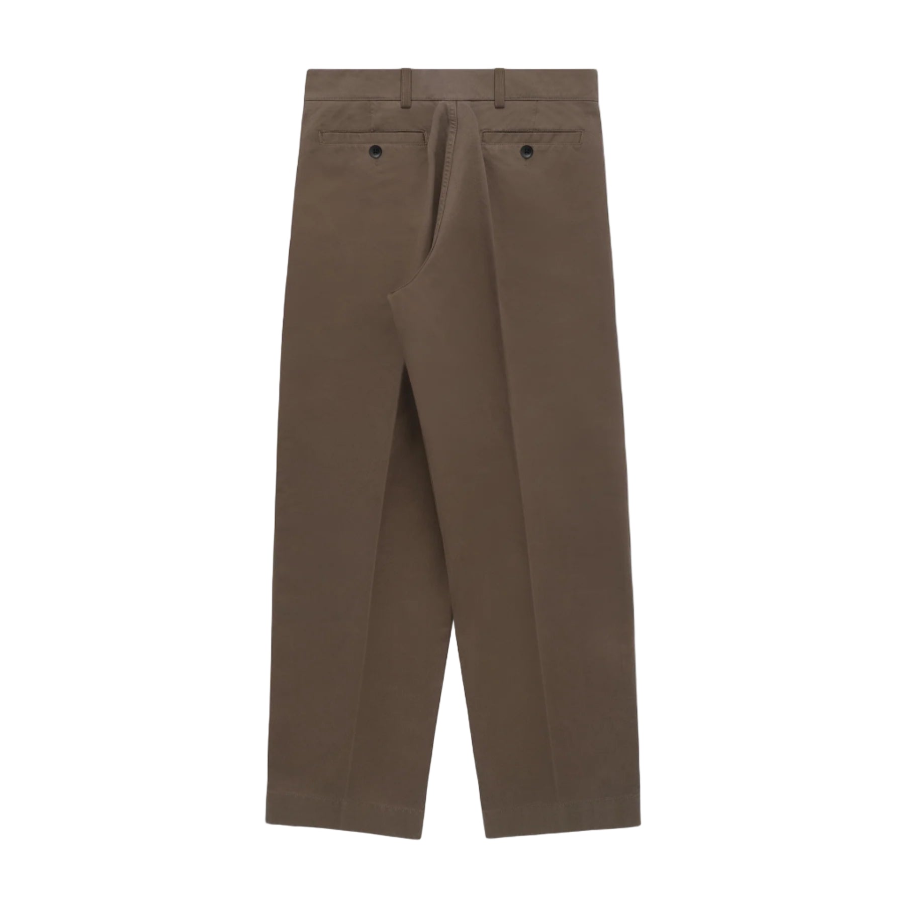 Brown pants on a white background