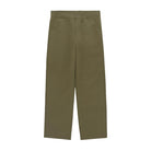 Green pants on a white background