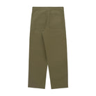 Green pants on a white background