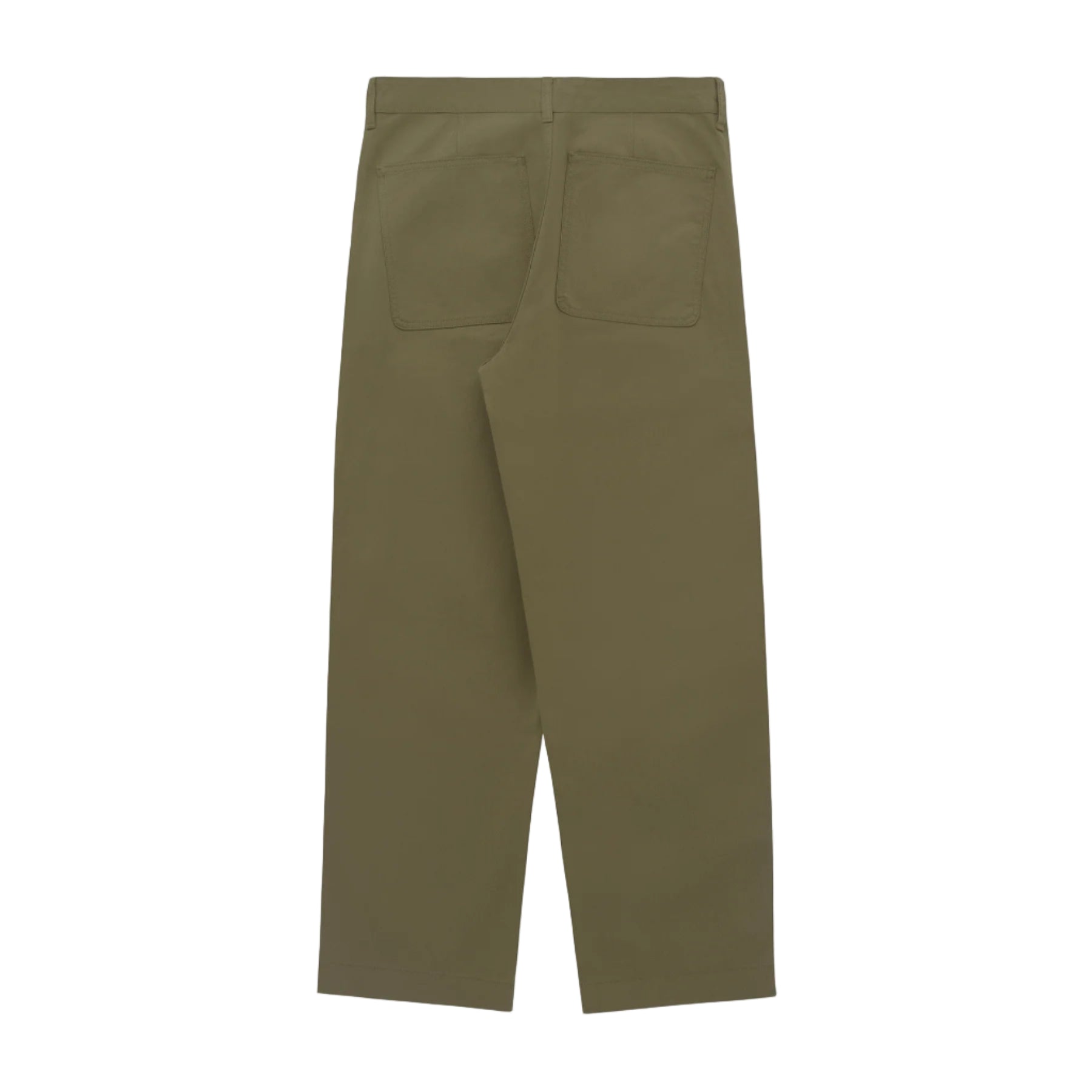 Green pants on a white background