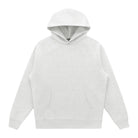 Heather grey  hoodie on a white background