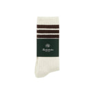 Pack of socks in branded packaging on a white background