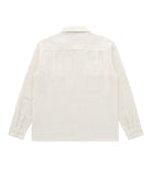 White shirt on a white background back view