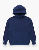 Blue hoodie on a white background