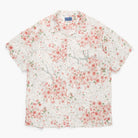Floral patterned shirt on a white background