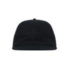 Black cap with 'art COMMUNITY' text on a white background