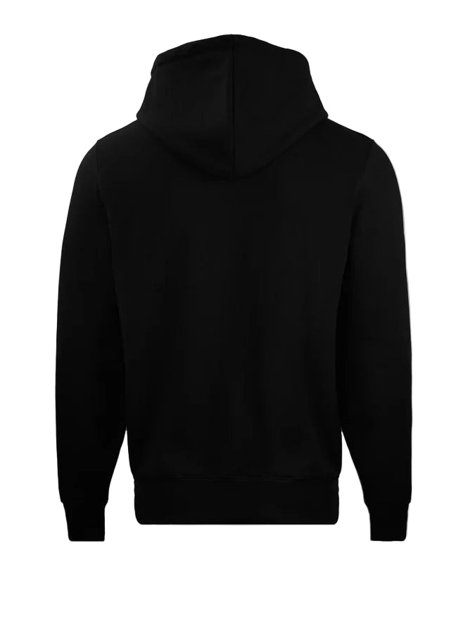 Black hoodie on a white background