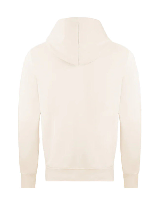 Beige hoodie on a white background