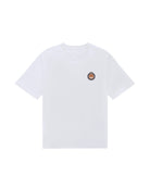White t-shirt on a white background