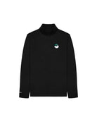 Black sweatshirt on a white background