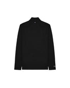 Black long-sleeve shirt on a white background