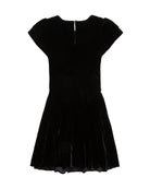 Black dress on a white background