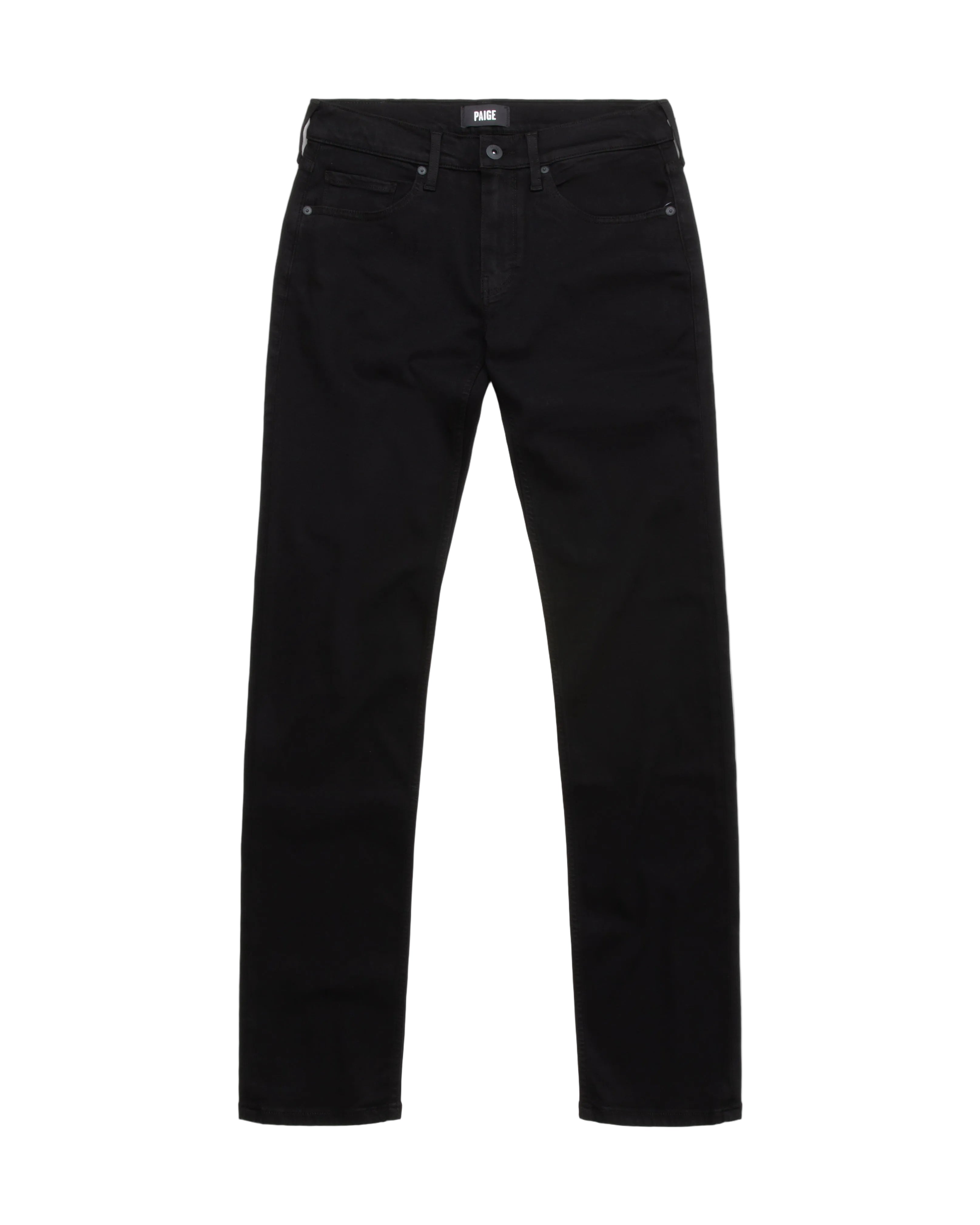 Black jeans on a white background