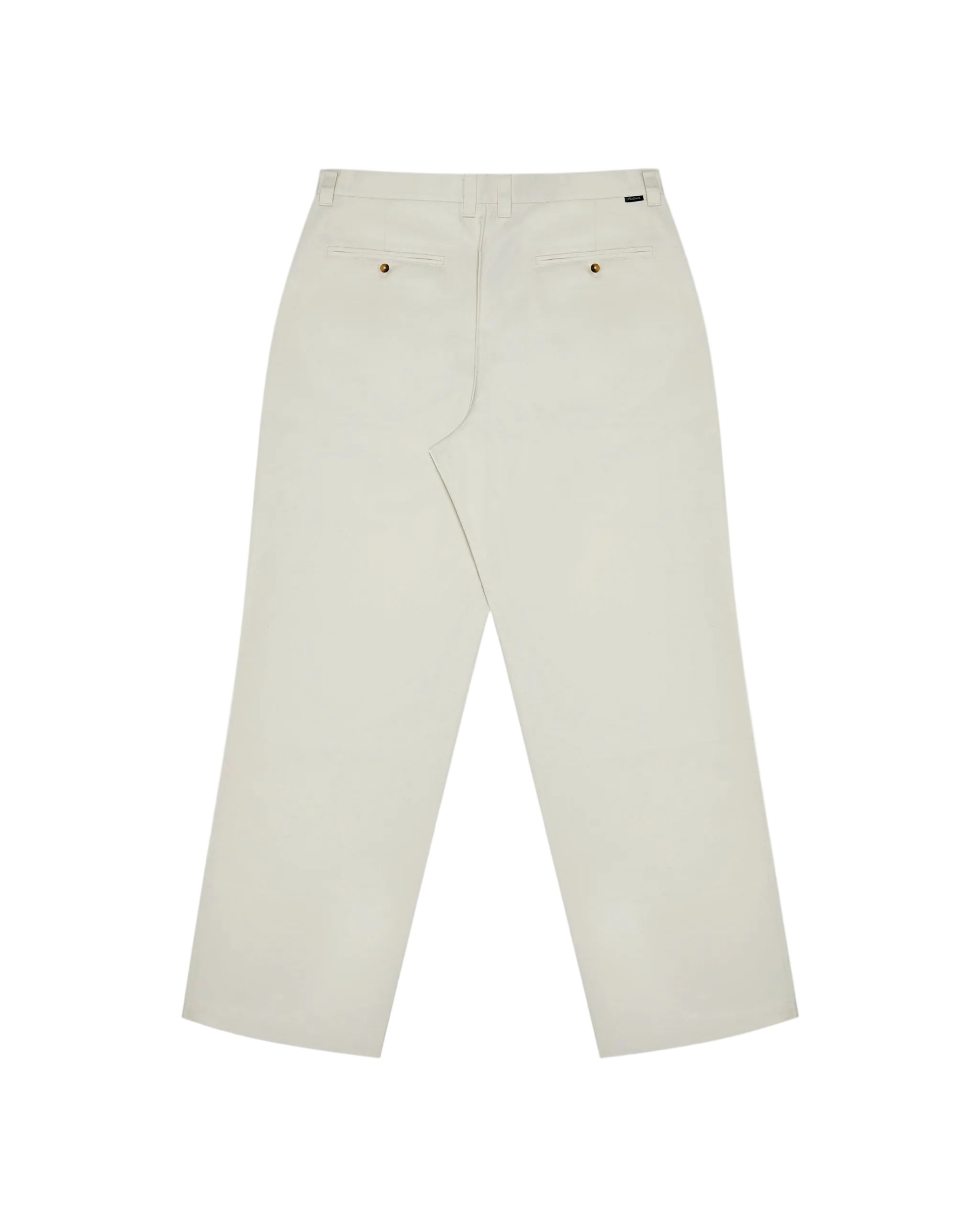 Beige pants on a white background
