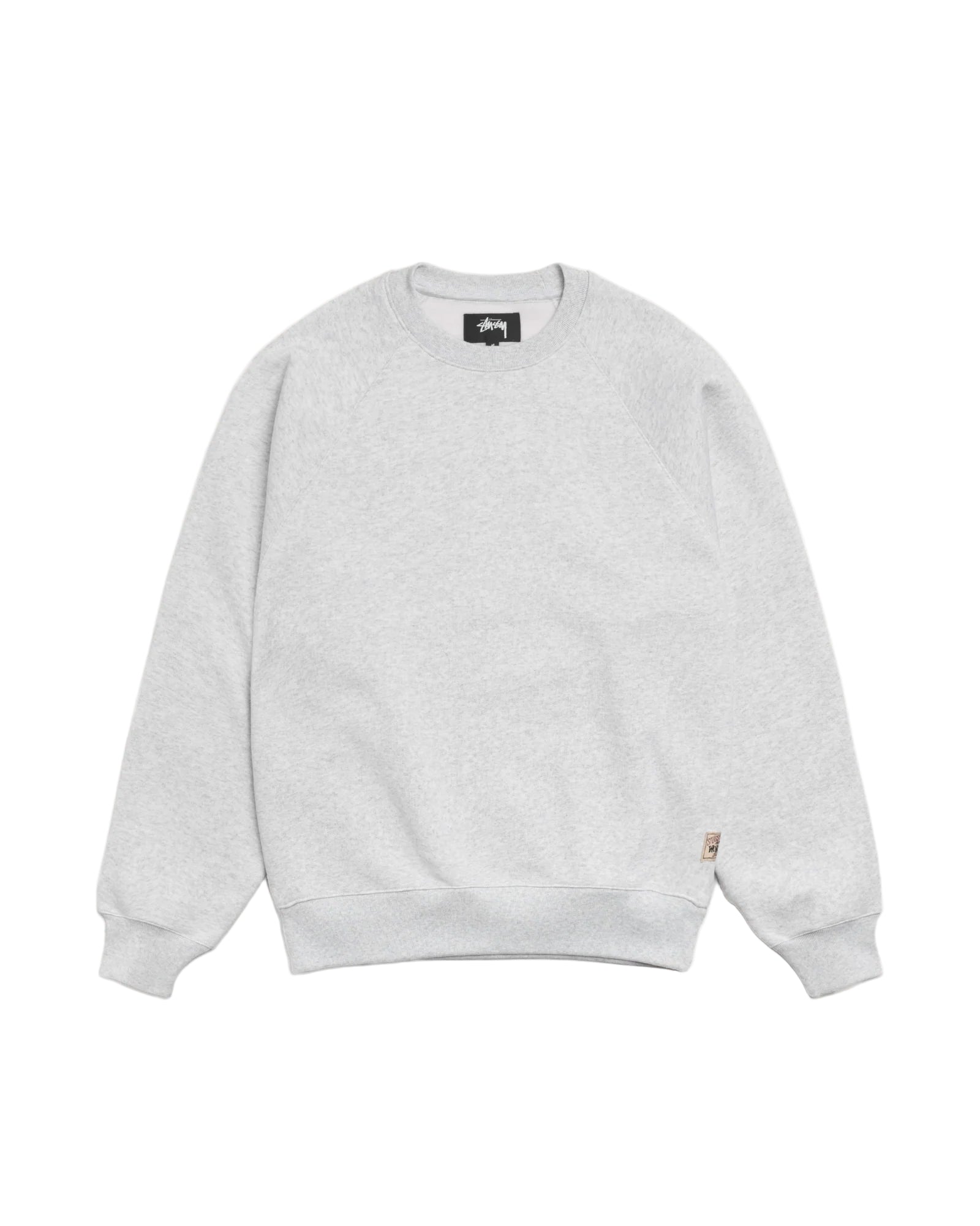 Gray sweatshirt on a white background