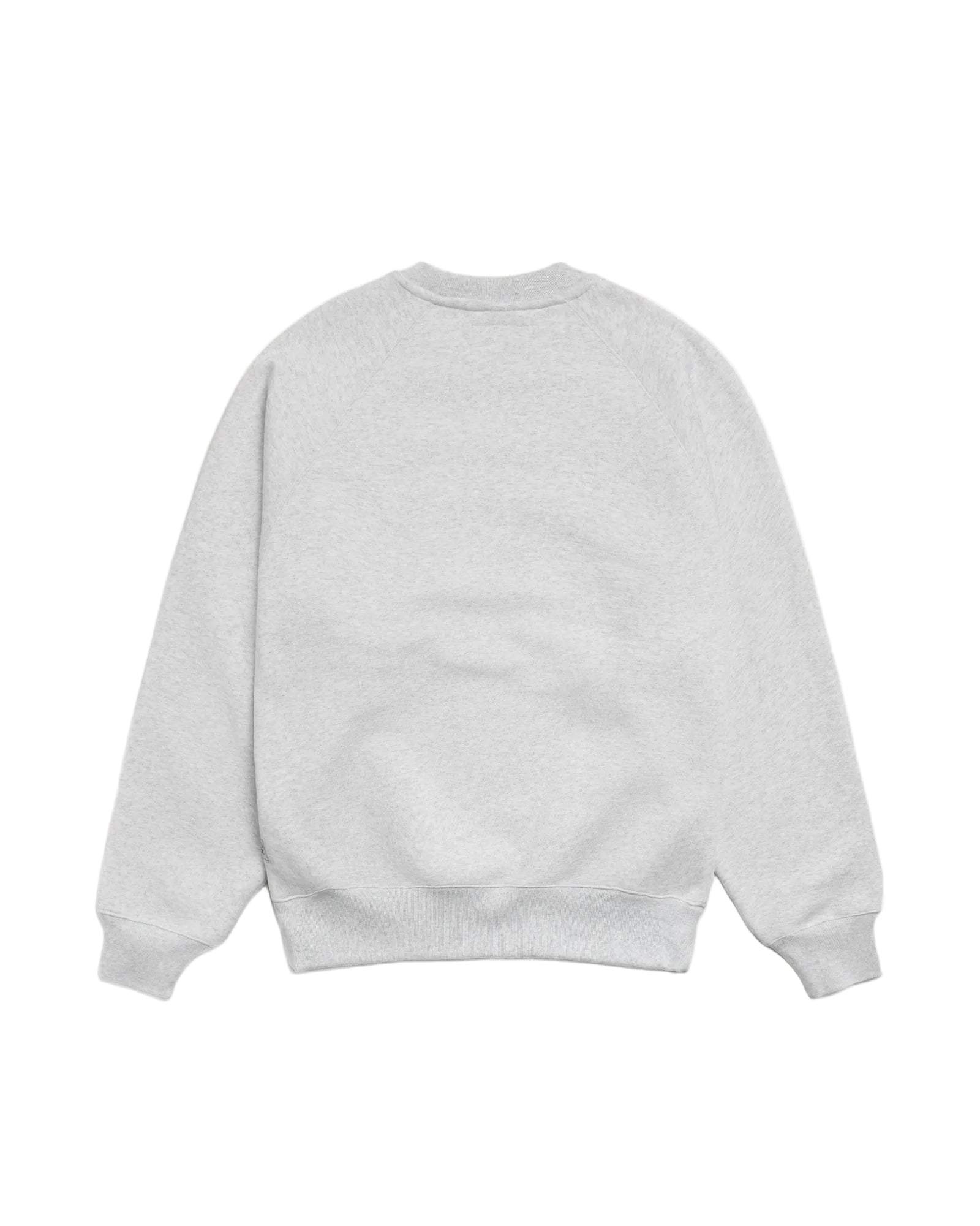 Gray sweatshirt on a white background