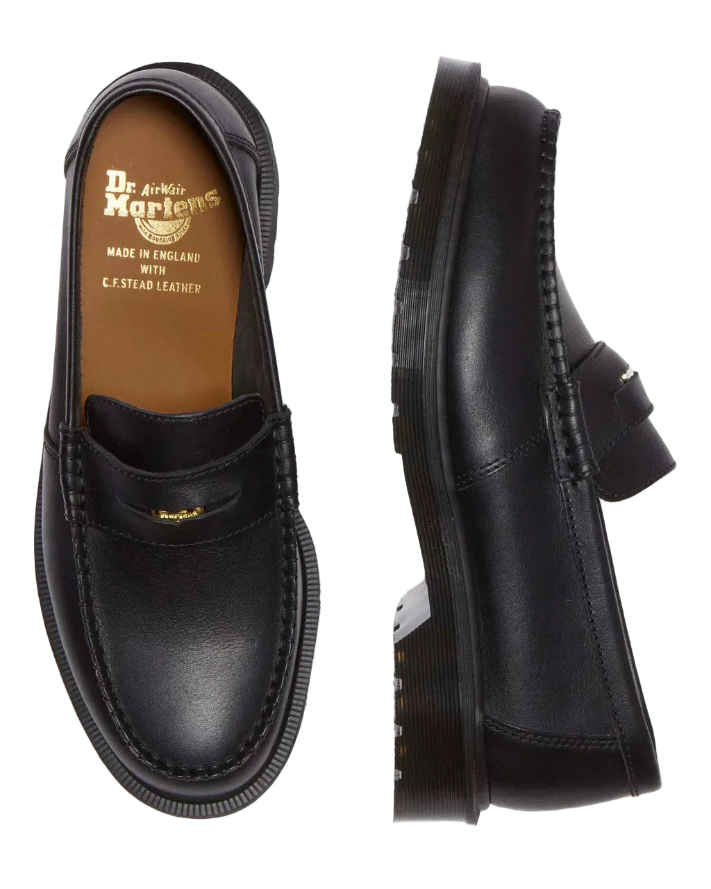 Penton Black Classic Calf Men Dress Shoes DR. MARTENS