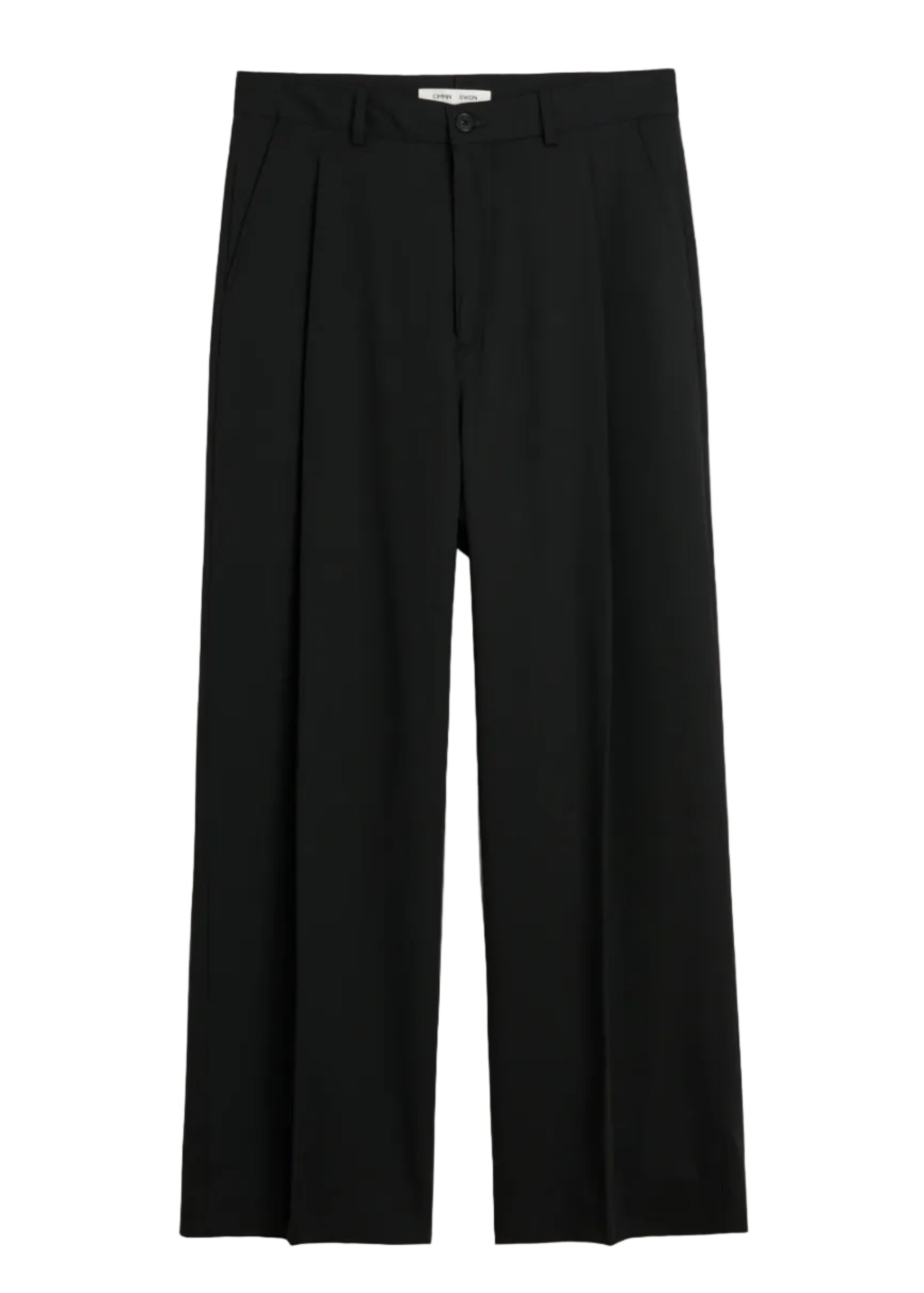 Black pants on a white background
