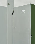 Torrey Pines Rain Jacket in Moss by Malbon Golf – back view