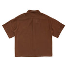 Brown shirt on a white background