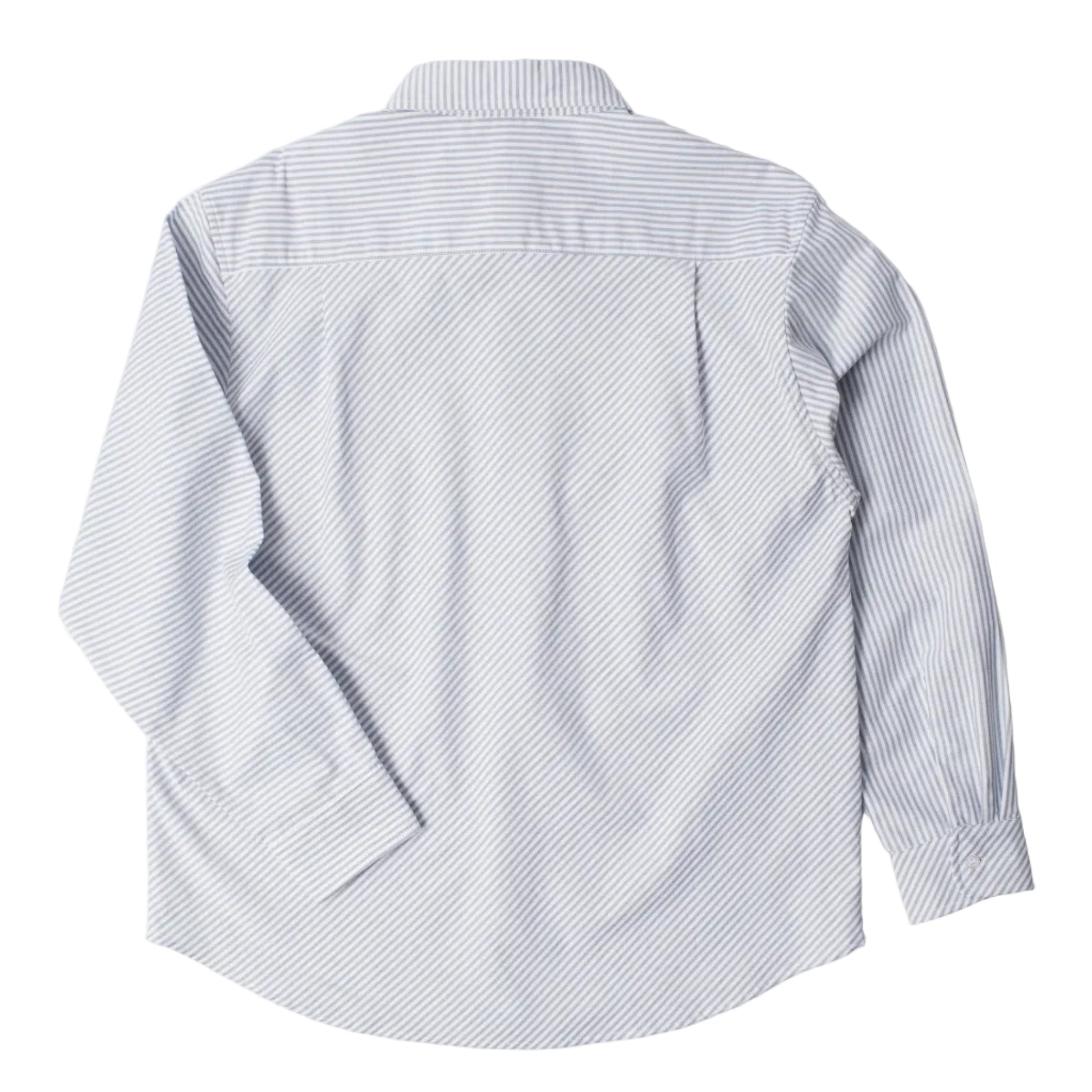 Striped shirt on a white background