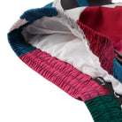 Colorful hood with a mesh interior on a white background