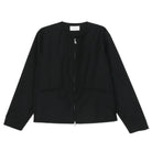 Black jacket on a white background