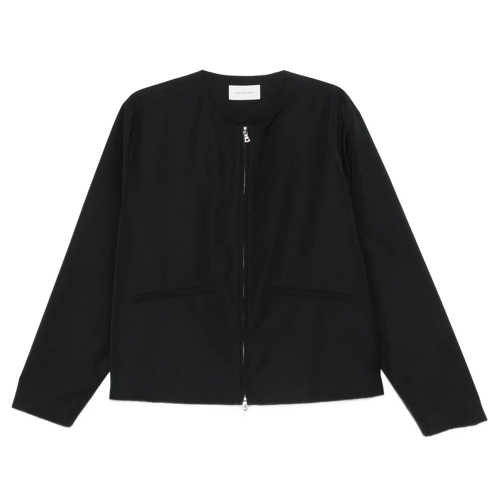 Black jacket on a white background