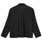 Black shirt on a white background