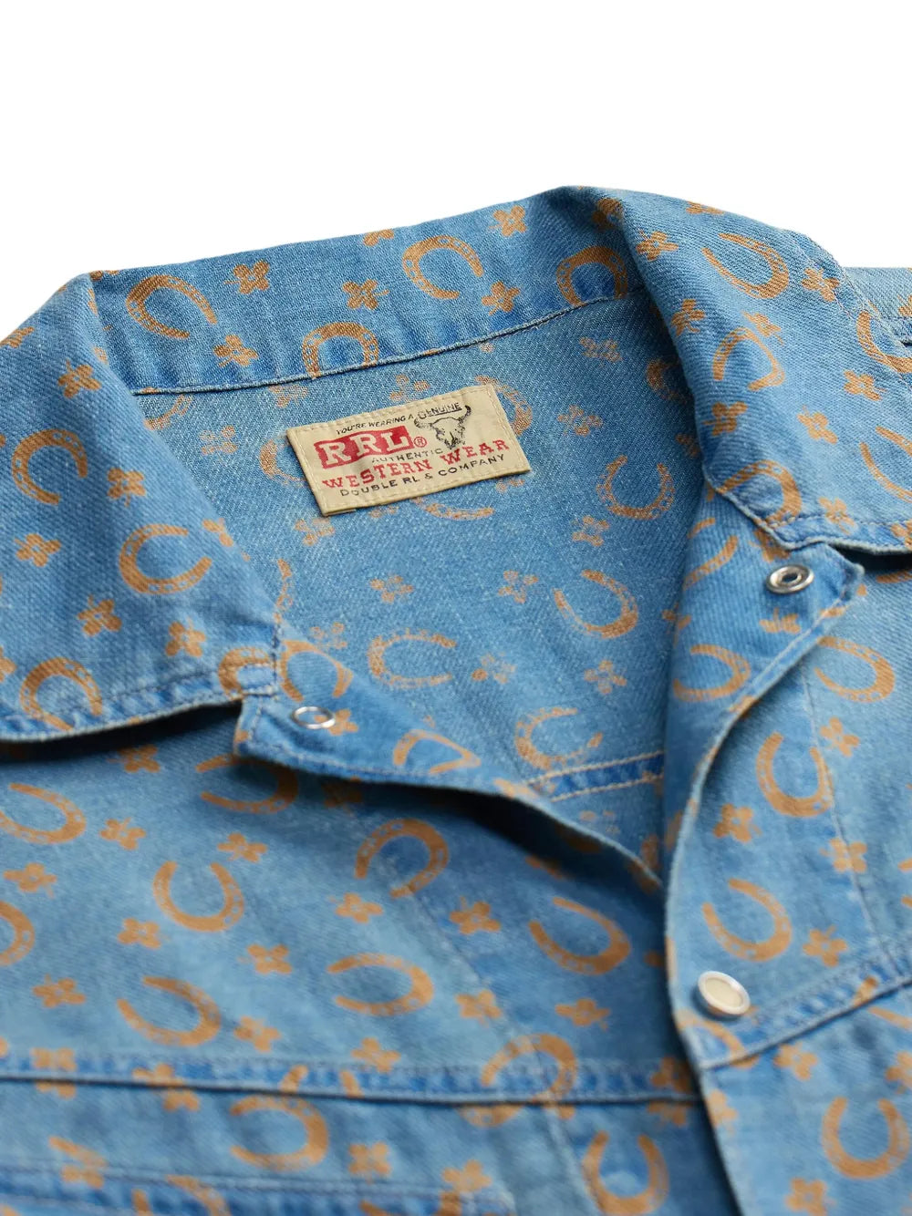 Horseshoe Print Overshirt Men Coats + Jackets RRL