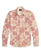 Slim Fit Paisley Western Shirt Men Shirts RRL