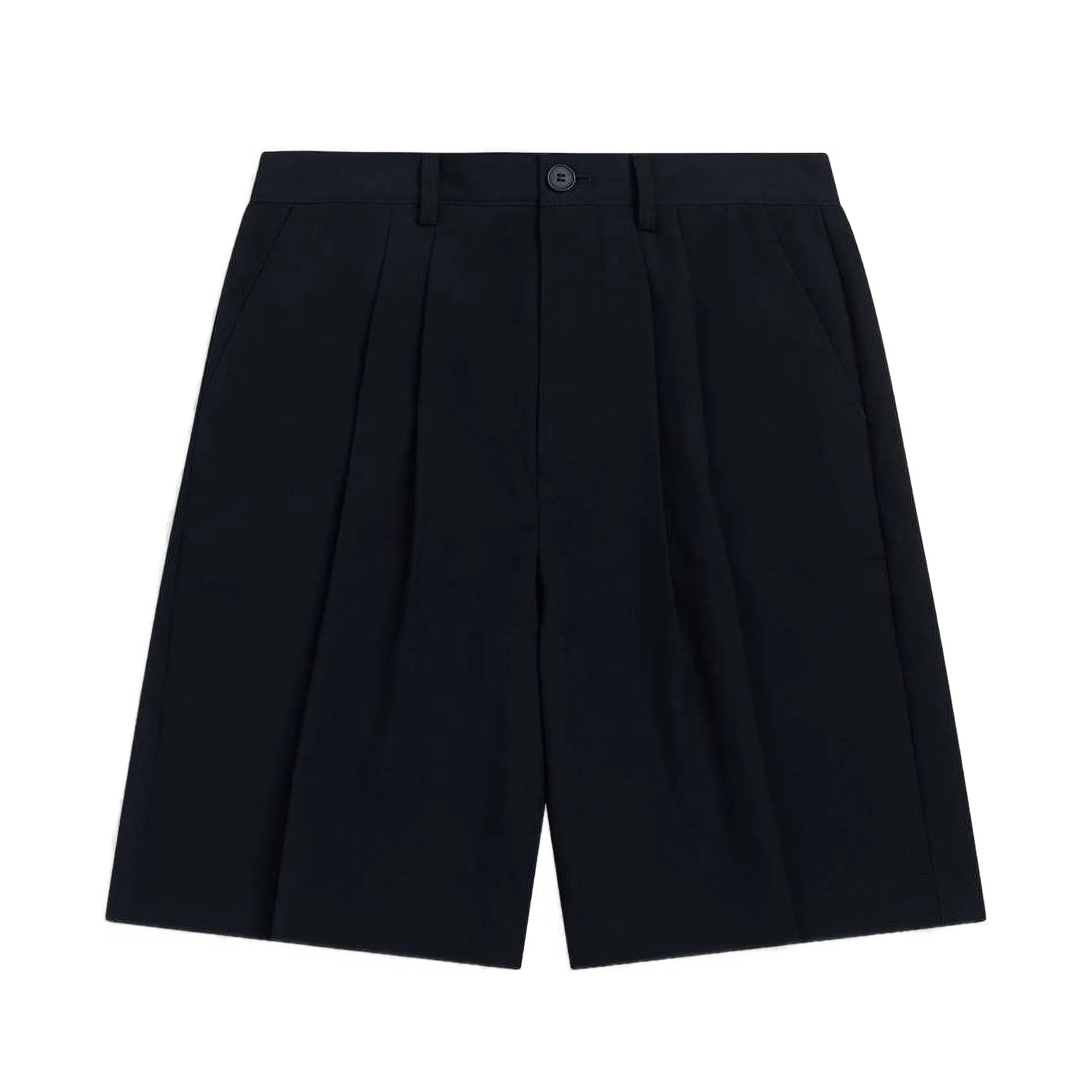 navy shorts on a white background