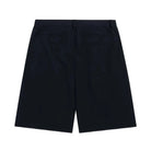 Navy shorts on a white background