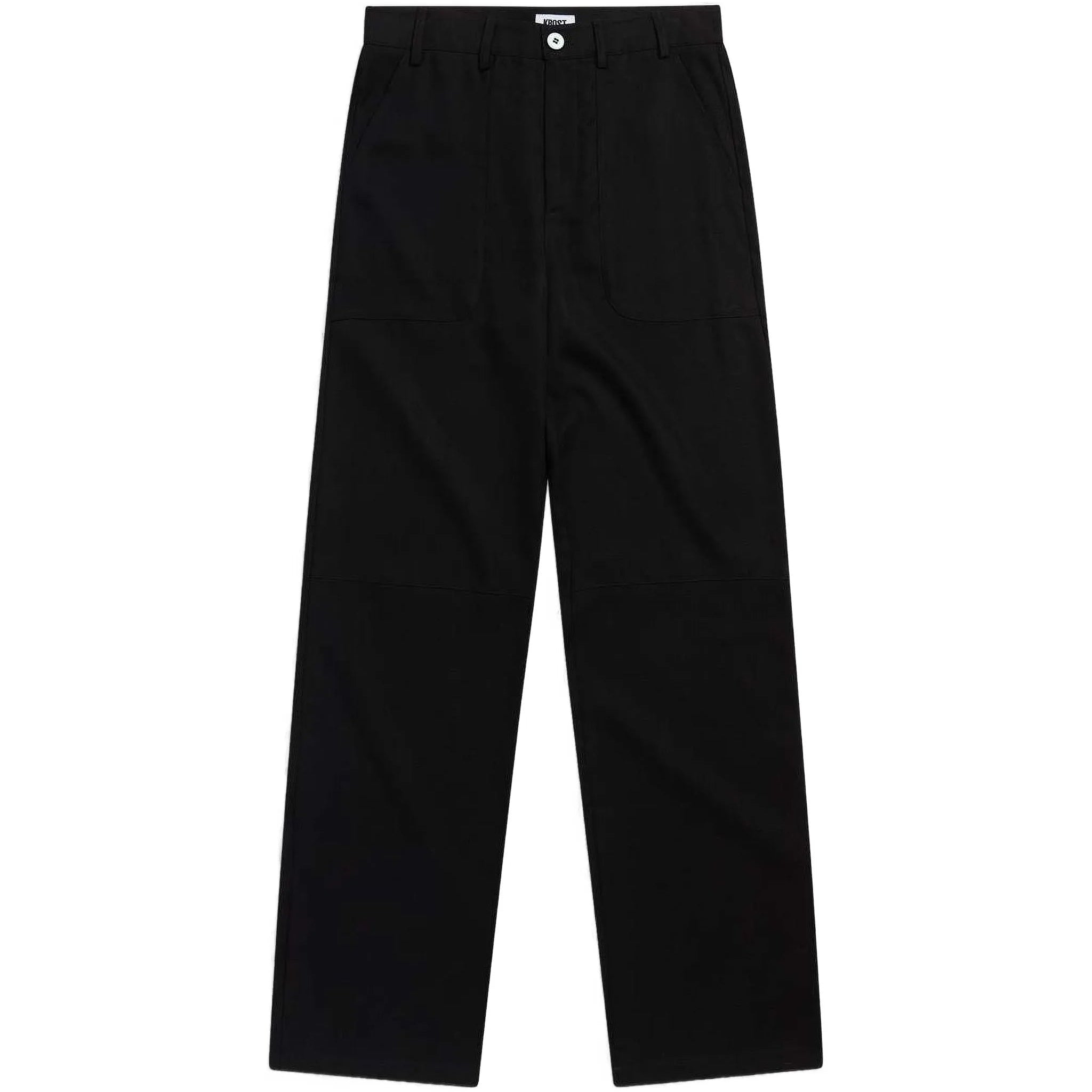 Black pants on a white background