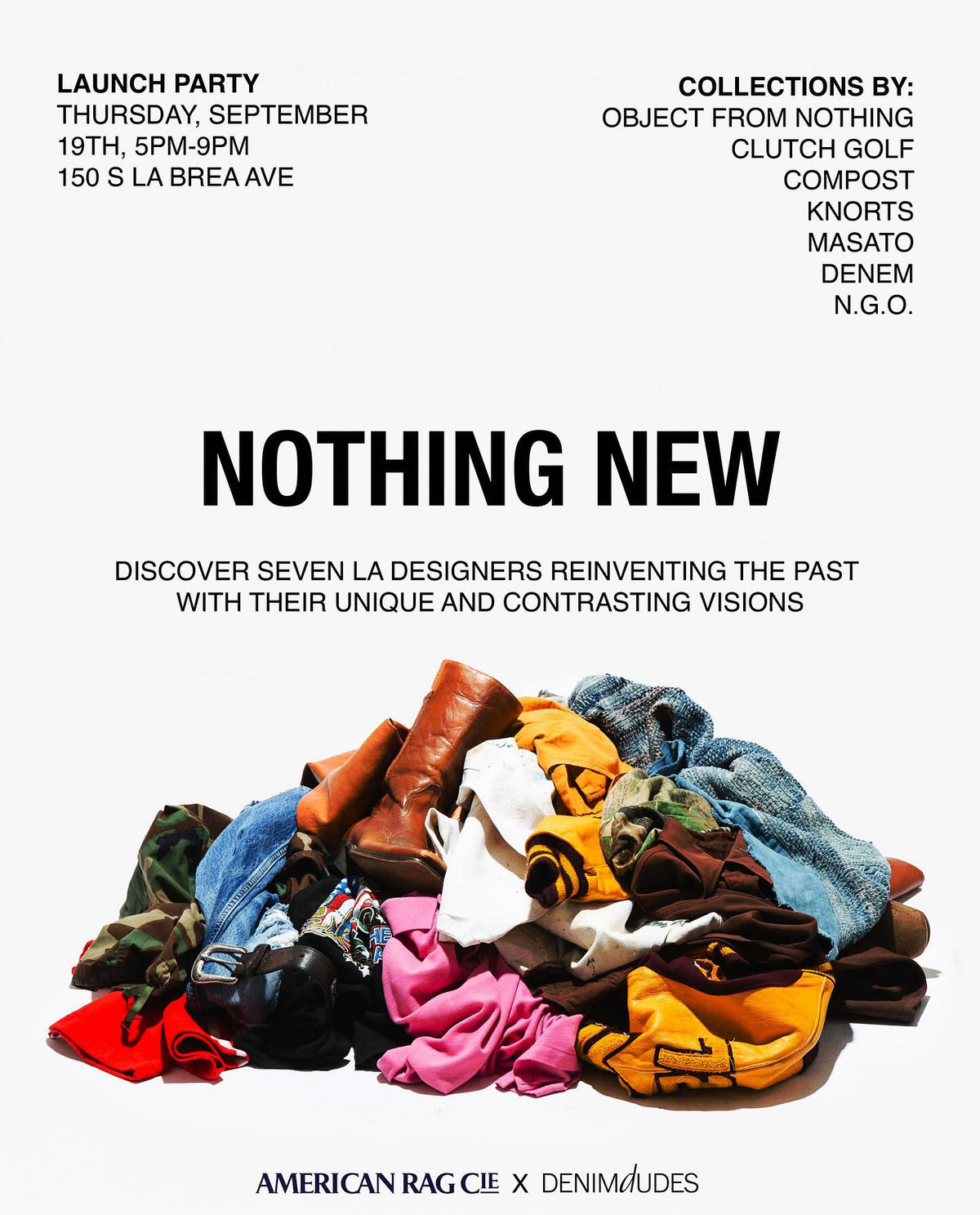 NOTHING NEW | September 2024 Designer Event – American Rag Cie