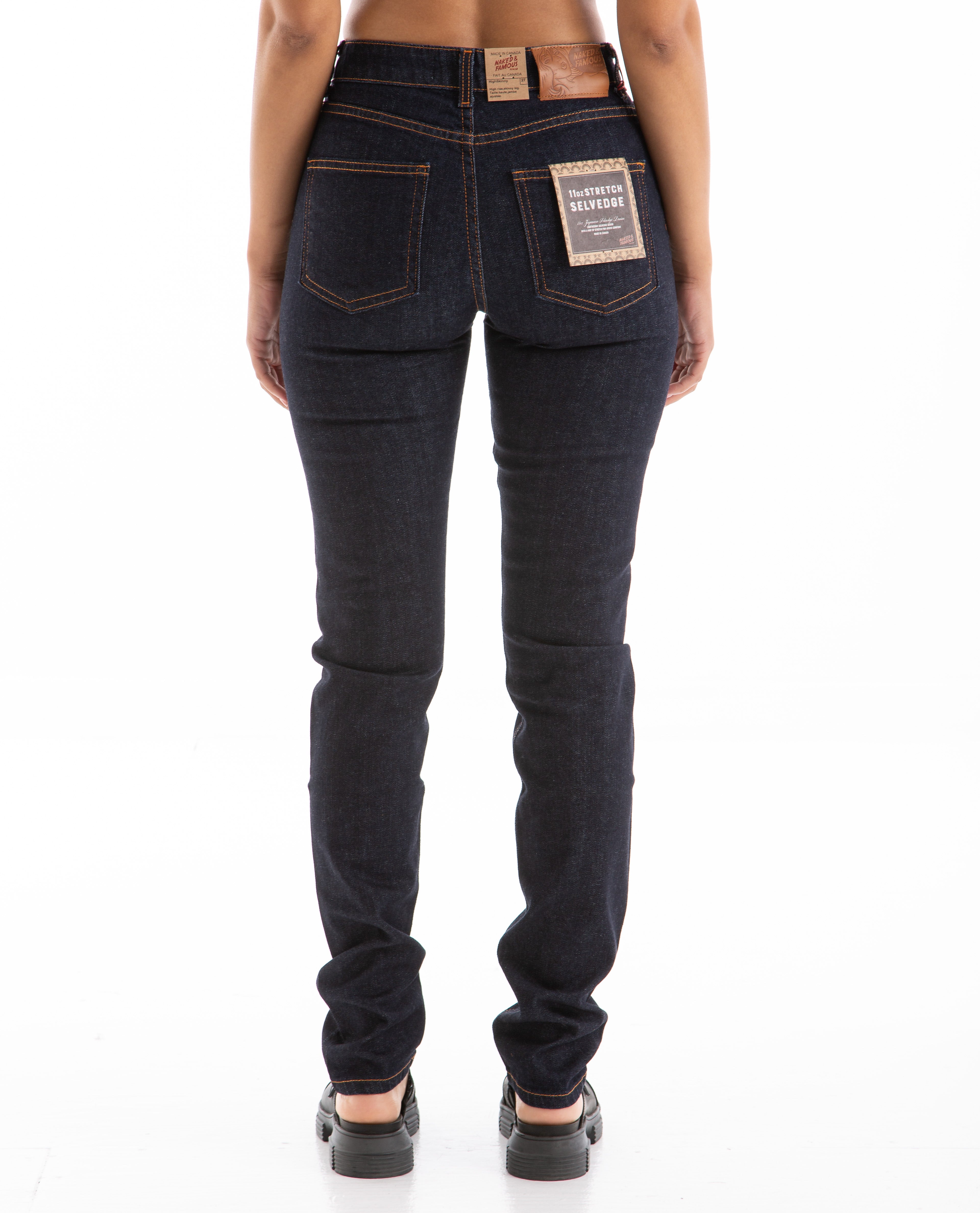 High Skinny Jean 11 Oz Stretch Selvedge