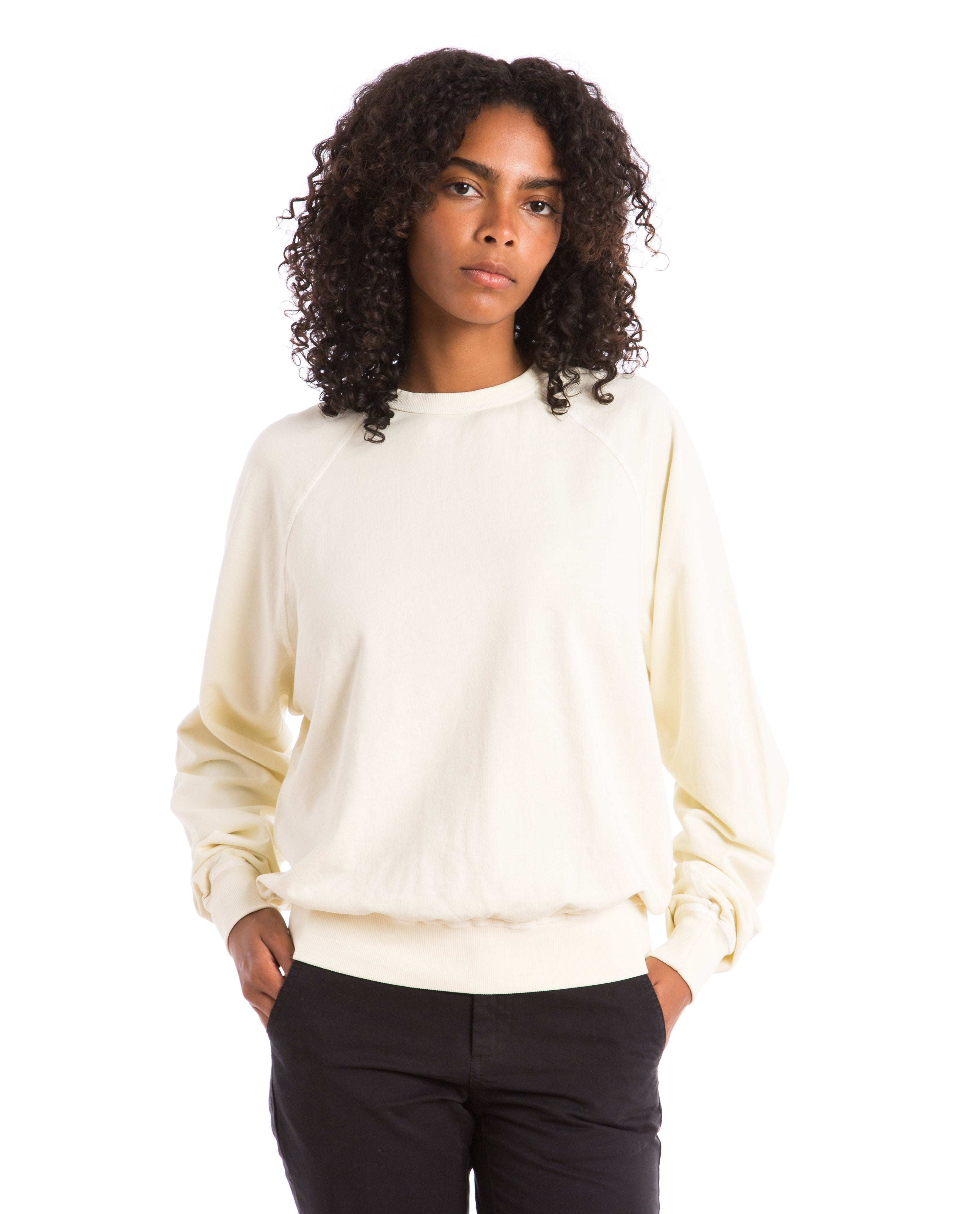 Ladies crew neck sweater best sale