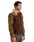 Dalton Shearling Vest Men Coats + Jackets RRL