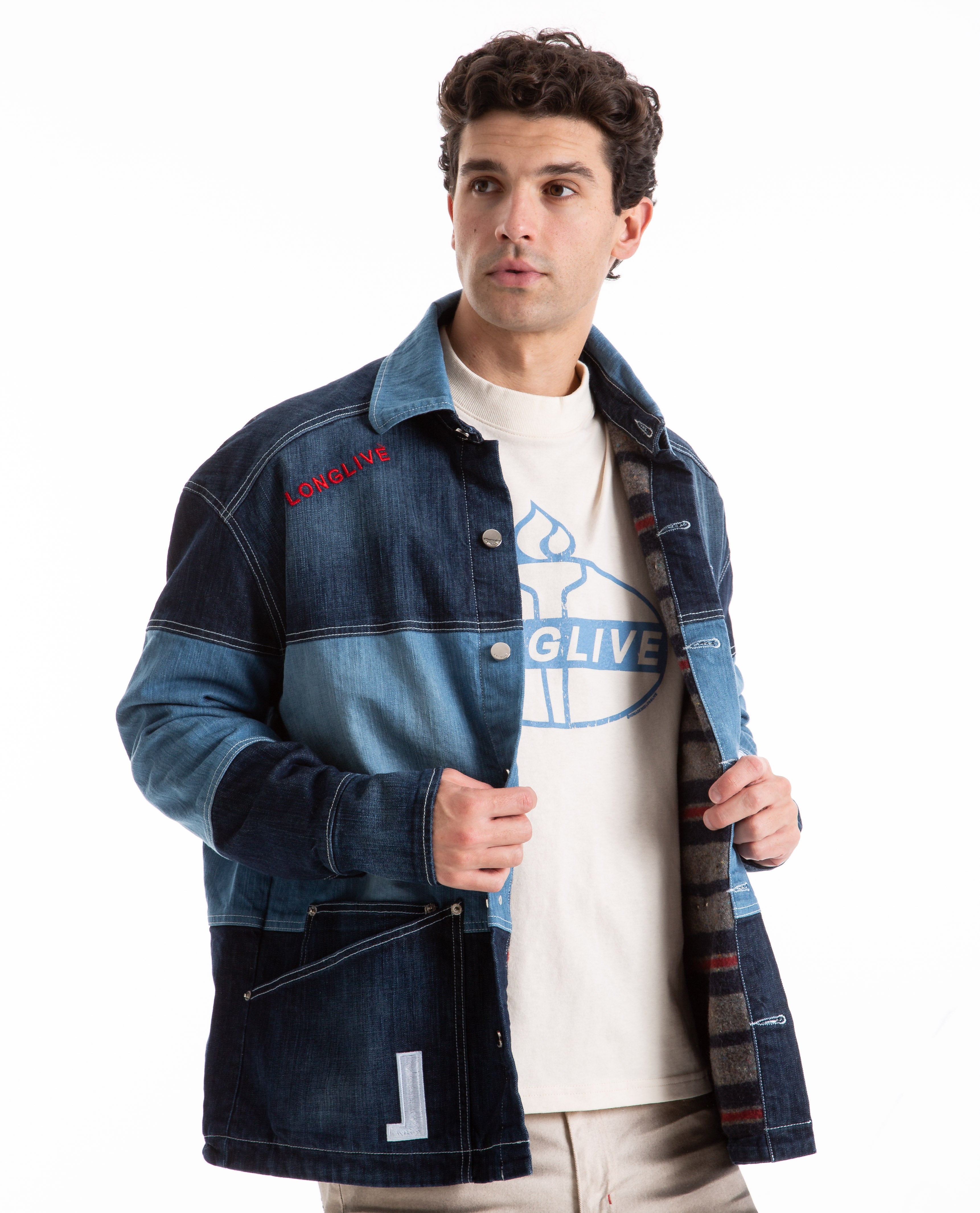 American rag 2024 denim jacket