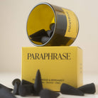 Guaiacwood & Bergamot Incense Cones Candles PARAPHRASE