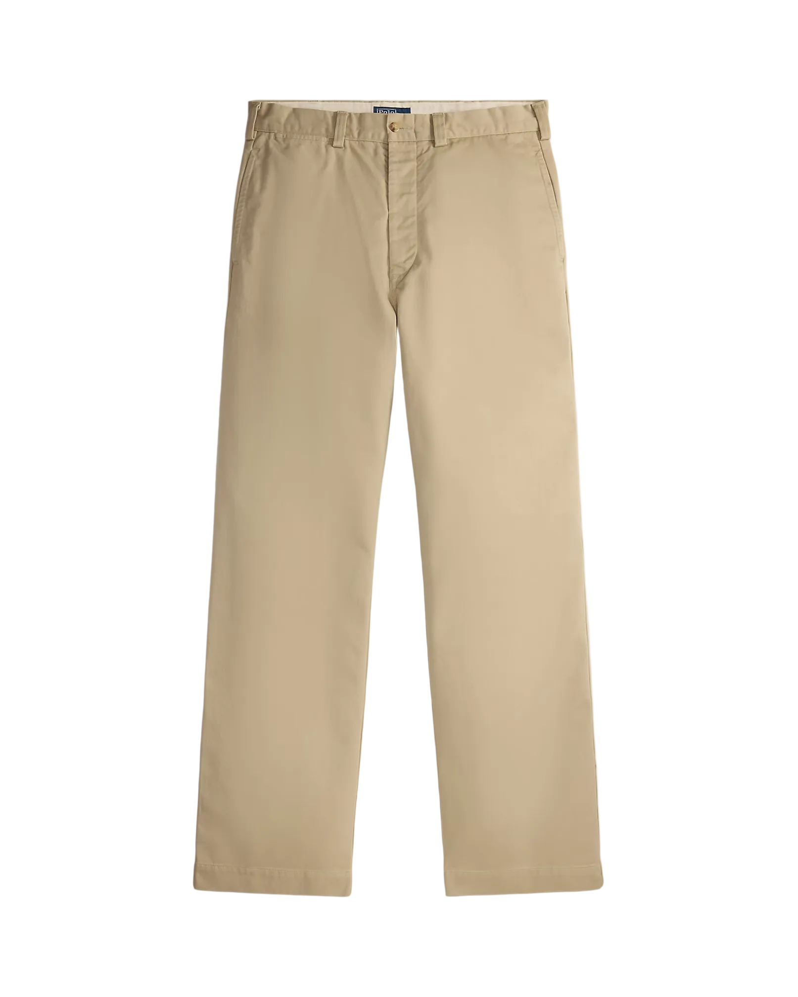 Beige pants on a white background