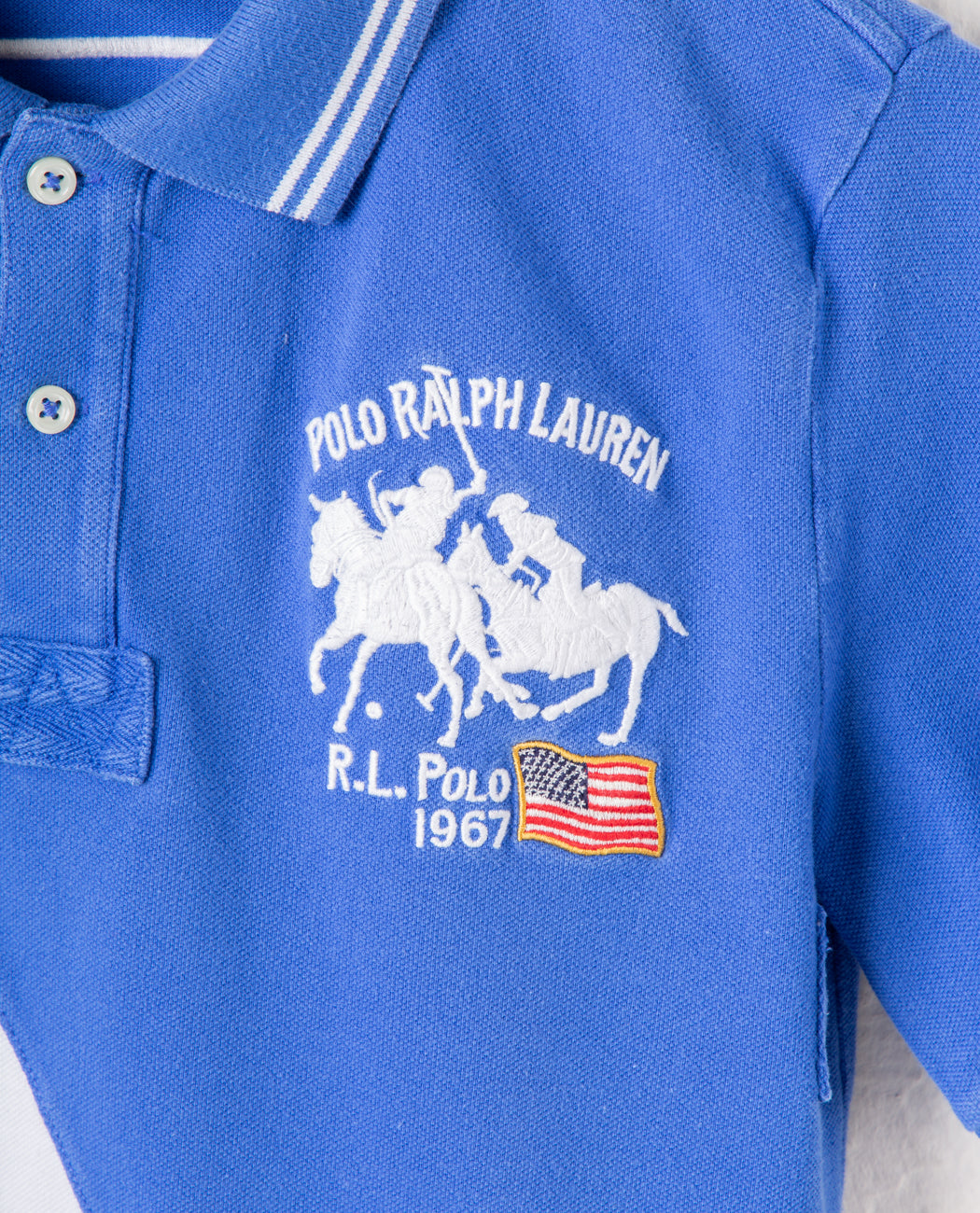 Shop Polo Ralph Lauren Americana Logo Polo Shirt