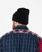 Essential Beanie Black Men Hats ALPHA INDUSTRIES